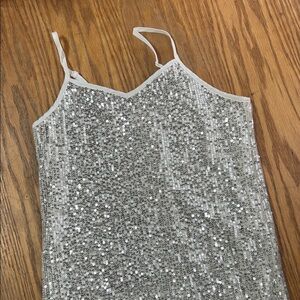 Art Class White Spaghetti Strap dress